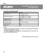 Preview for 4 page of Sven AP-G887MV User Manual