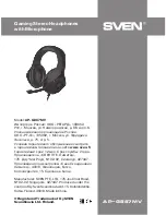 Preview for 5 page of Sven AP-G887MV User Manual