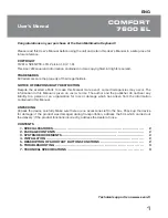 Preview for 2 page of Sven Comfort 7600 EL User Manual