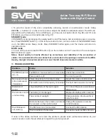 Preview for 13 page of Sven Grand Operation Manual