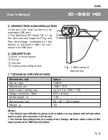 Preview for 12 page of Sven IC-950HD User Manual