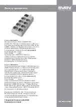 Preview for 4 page of Sven Optima pro Manual