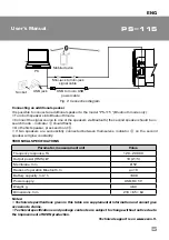 Preview for 5 page of Sven PS-115 User Manual