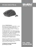 Preview for 8 page of Sven RX-300 Wireless User Manual