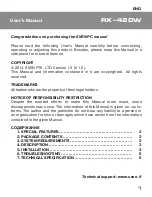 Preview for 2 page of Sven RX-420W User Manual