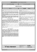 Preview for 1 page of SW-Motech ADVENTURE-RACK Mounting Instructions