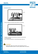 Preview for 16 page of SW-Stahl 10207L Operating Instructions Manual