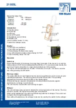 Preview for 6 page of SW-Stahl 21055L Instruction Manual