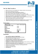 Preview for 5 page of SW-Stahl 62005SB Instruction Manual