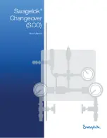 Swagelok Changeover SCO User Manual preview