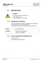 Preview for 42 page of Swann AMI Solicon4 Operator'S Manual