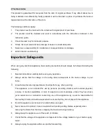 Preview for 2 page of Swann SP13050N User Manual