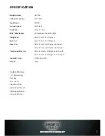 Preview for 3 page of Swarts Tools SW1045 Instruction Booklet