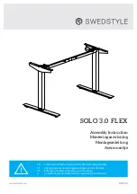 Preview for 1 page of Swedstyle SOLO 3.0 FLEX Assembly Instruction Manual