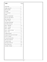 Preview for 3 page of SWEDX SS-42K15 User Manual