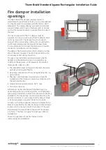 Preview for 3 page of Swegon Actionair ThermShield FD Installation Manual