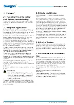 Preview for 4 page of Swegon GOLD SD 004 Operation & Maintenance Instructions Manual