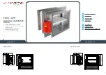 Preview for 9 page of Swegon SAFEGARDSYSTEMS FD 25 Product Manual