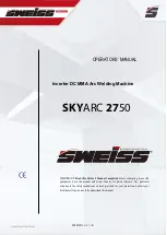 Sweiss SKYARC 2750 Operator'S Manual preview