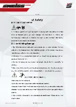 Preview for 3 page of Sweiss SKYWORKS 2550 Operator'S Manual