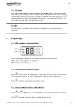 Preview for 29 page of Swim & Fun Heat Splasher 1295 User Manual