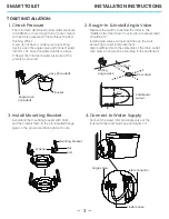 Preview for 4 page of Swiss Madison Avancer Smart Toilet Installation Instructions Manual