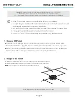 Preview for 5 page of Swiss Madison St. Tropez SM-1T254 Installation Instructions Manual