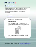 Preview for 5 page of swiss pro CLIMA PISO User Manual