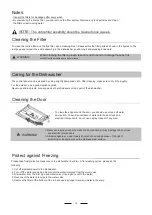 Preview for 18 page of Swiss DW3202A-W Instruction Manual