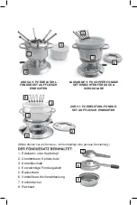 Preview for 8 page of Swissmar 3-in-1 fondue set How To Use Manual