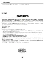 Preview for 19 page of swissmex 081185 Operator'S Manual