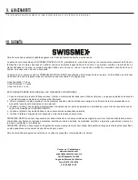 Preview for 16 page of swissmex 326195 SP11 Operator'S Manual