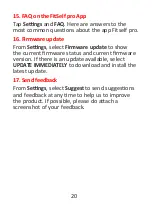 Preview for 20 page of Swisstone SW 600 HR Instructions Manual