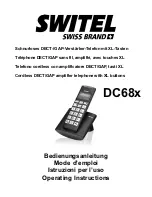 Preview for 1 page of switel DC68x Operating Instructions Manual