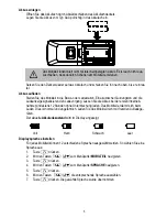 Preview for 5 page of switel DE151 Operating Instruction