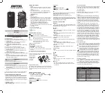 Preview for 2 page of switel M 135 Operating Instructions