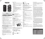 Preview for 3 page of switel M 135 Operating Instructions