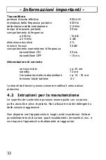 Preview for 32 page of switel WT117 Operating Instructions Manual