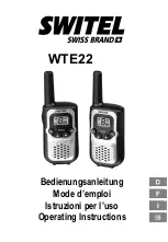 switel WTE22 Operating Instructions Manual preview