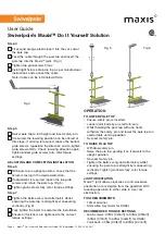 Preview for 2 page of Swivelpole Maxis User Manual