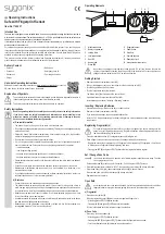 Preview for 3 page of Sygonix 1760627 Operating Instructions Manual