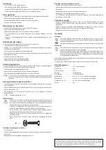 Preview for 8 page of Sygonix 1760627 Operating Instructions Manual