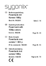 Preview for 1 page of Sygonix 1882365 Operating Instructions Manual