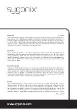 Preview for 80 page of Sygonix 20812V Operating Instructions Manual