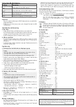 Preview for 2 page of Sygonix 2269127 Operating Instructions Manual