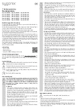 Preview for 1 page of Sygonix 2269128 Operating Instructions Manual