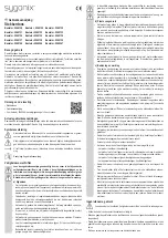 Preview for 5 page of Sygonix 2269128 Operating Instructions Manual