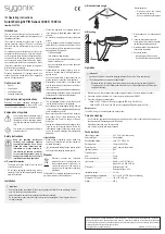 Preview for 2 page of Sygonix 2336766 Operating Instructions