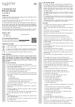 Preview for 5 page of Sygonix 2348526 Operating Instructions Manual