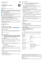 Preview for 4 page of Sygonix 2368903 Operating Instructions